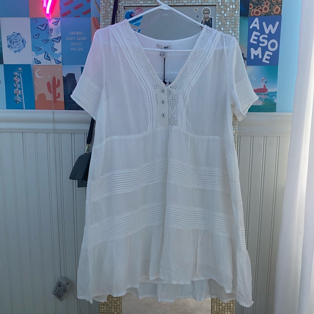 NWT white summer dress